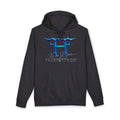 FXCKFETTY Co. Blue Gothic Logo Hoodie - Streetwear Pullover