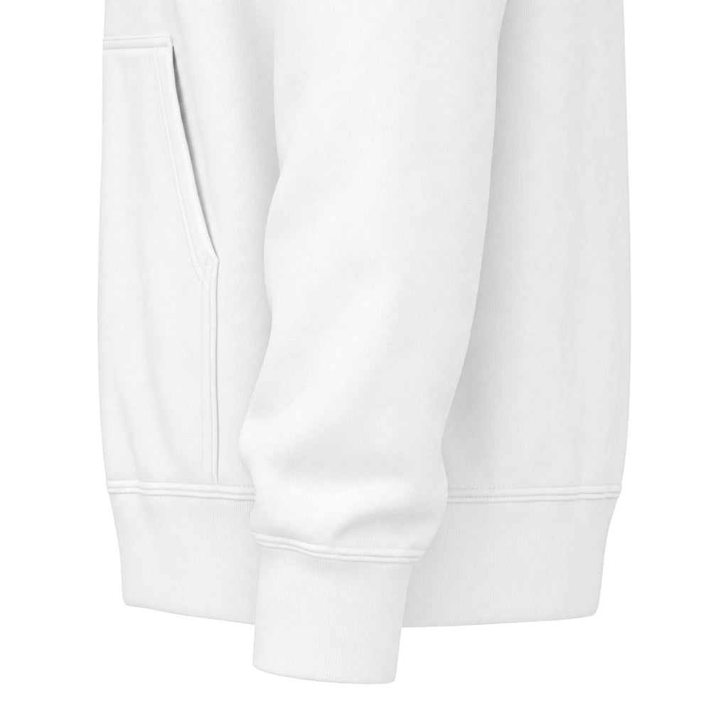 Hoodie — Elegant Monogram 'FF' Logo with 'Kevan Hagan' Script Back