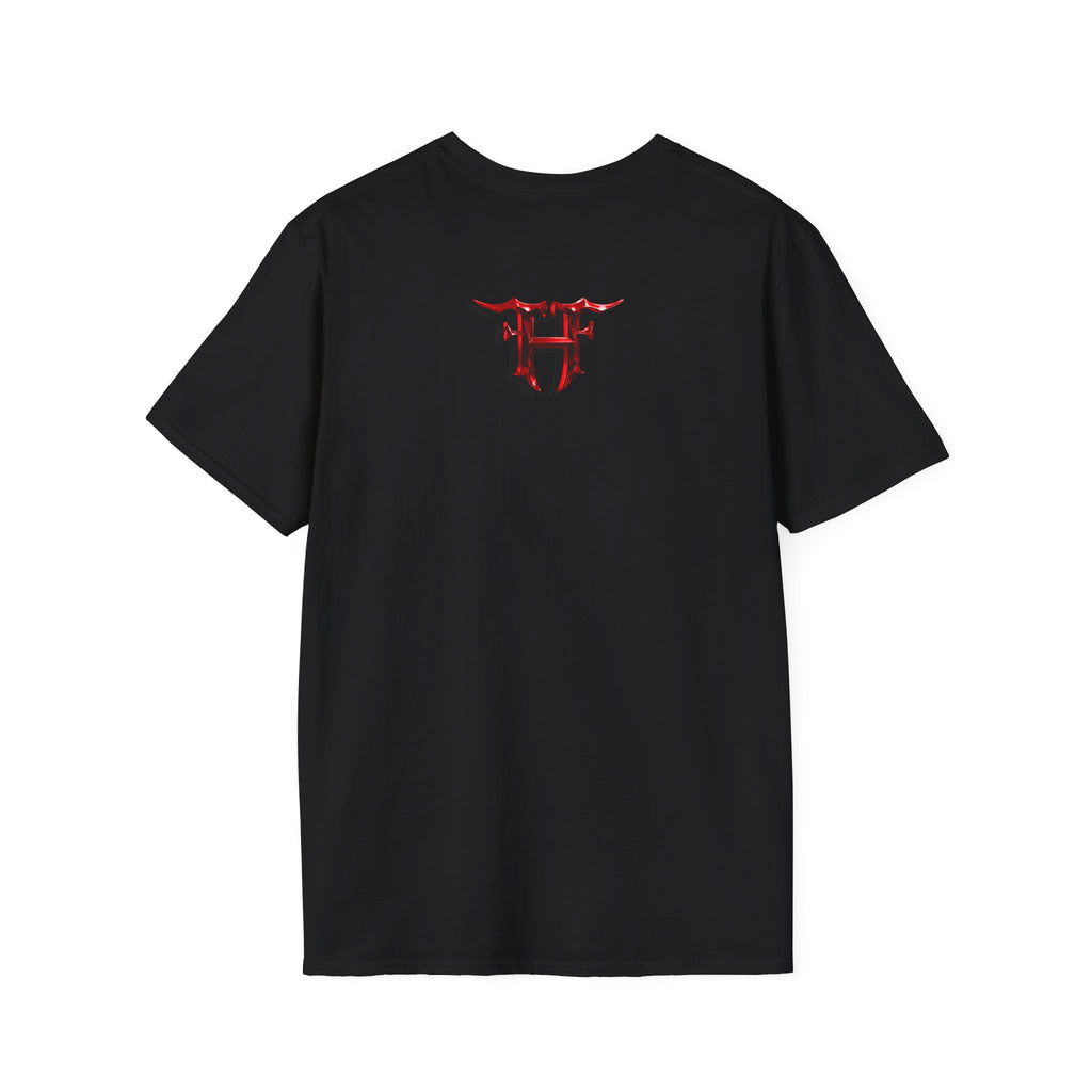 FF Logo Graphic T‑Shirt — 'Kevan Hagan' Signature Red Flame Design