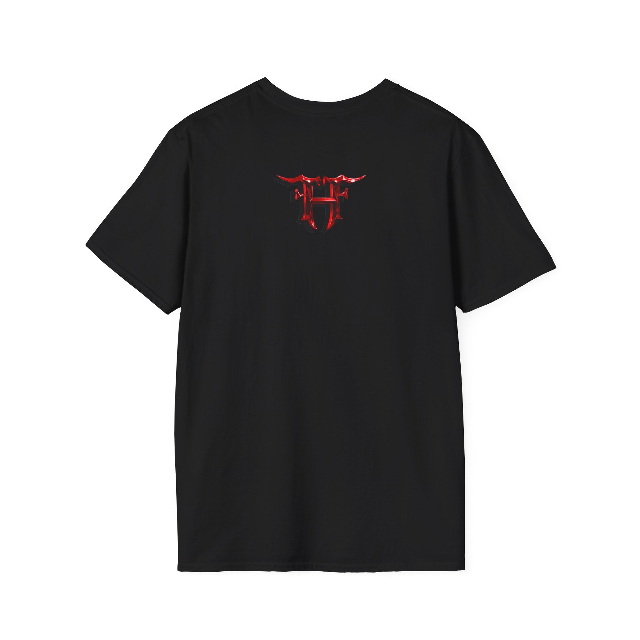 FF Logo Graphic T‑Shirt — 'Kevan Hagan' Signature Red Flame Design