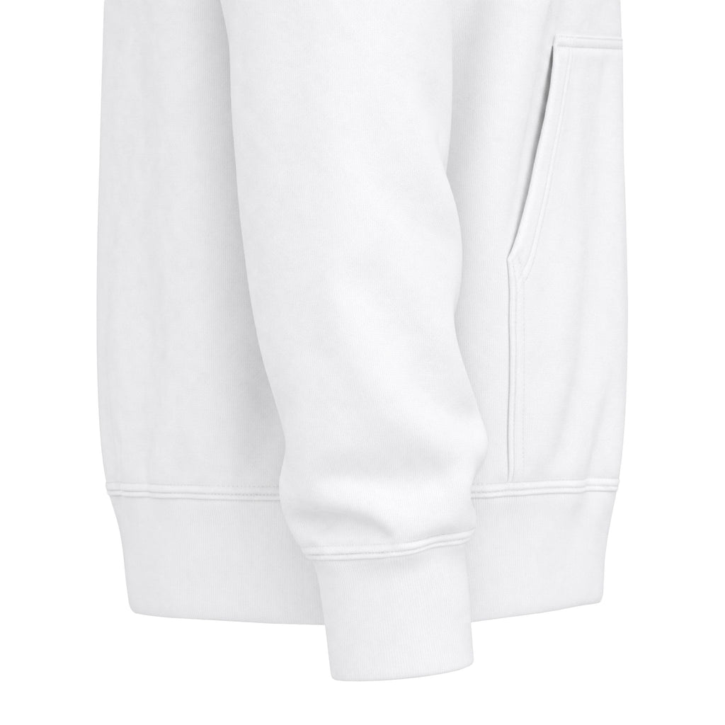 Hoodie — Elegant Monogram 'FF' Logo with 'Kevan Hagan' Script Back