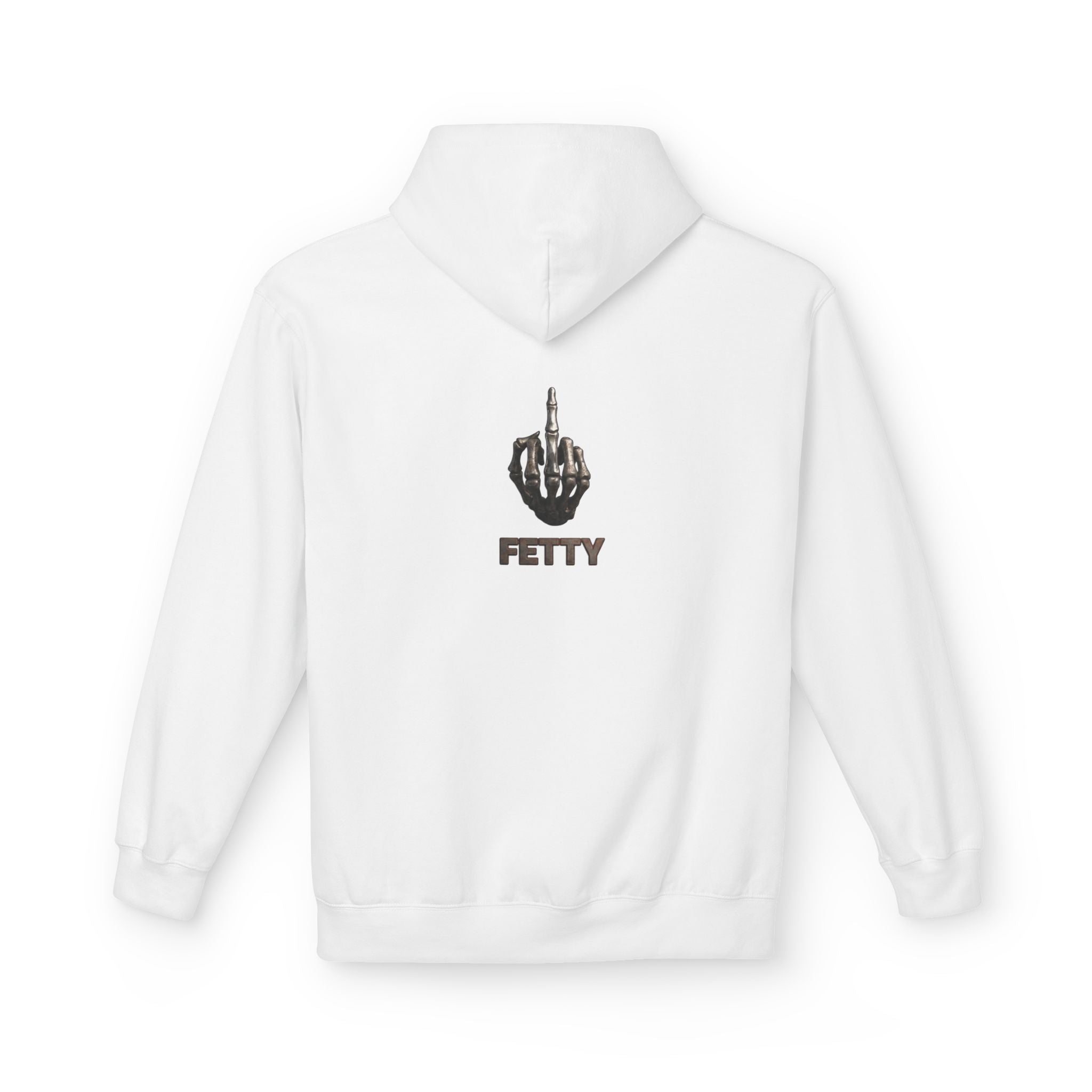 Hoodie — Elegant Monogram 'FF' Logo with 'Kevan Hagan' Script Back