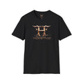 Metallic Monogram 'HF' Logo T-Shirt — Kevan Hagan FXCKFETTY.co Graphic Tee