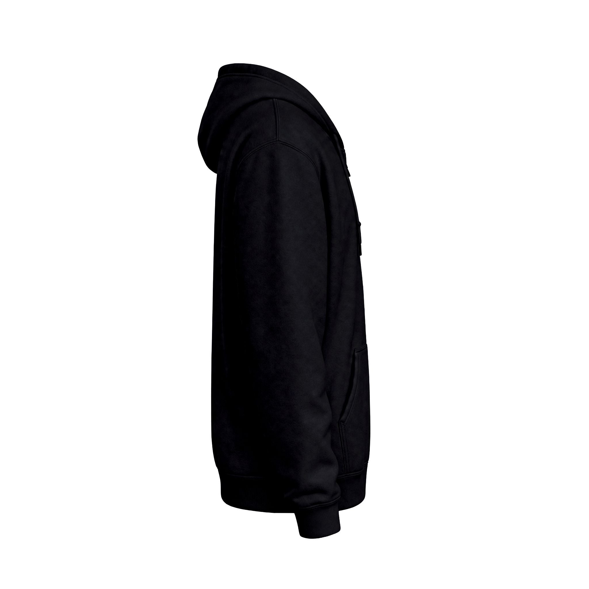 Winged Crown Zip Hoodie — Back Logo 'FCK R FTTY' Streetwear Jacket