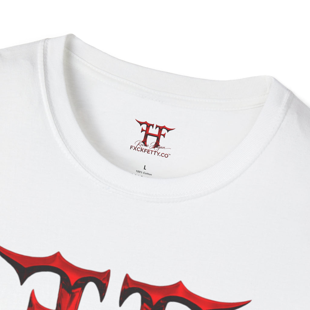 FF Logo Graphic T‑Shirt — 'Kevan Hagan' Signature Red Flame Design