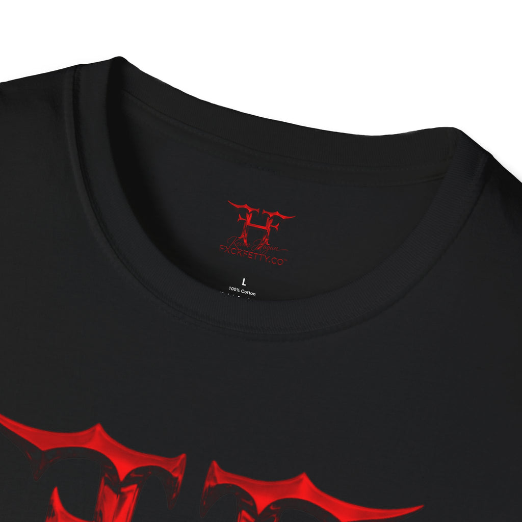 FF Logo Graphic T‑Shirt — 'Kevan Hagan' Signature Red Flame Design