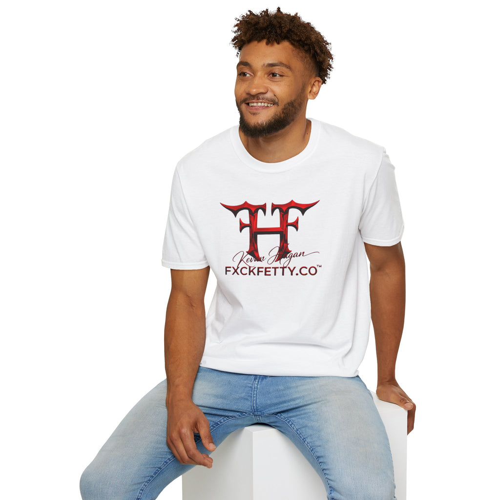 FF Logo Graphic T‑Shirt — 'Kevan Hagan' Signature Red Flame Design