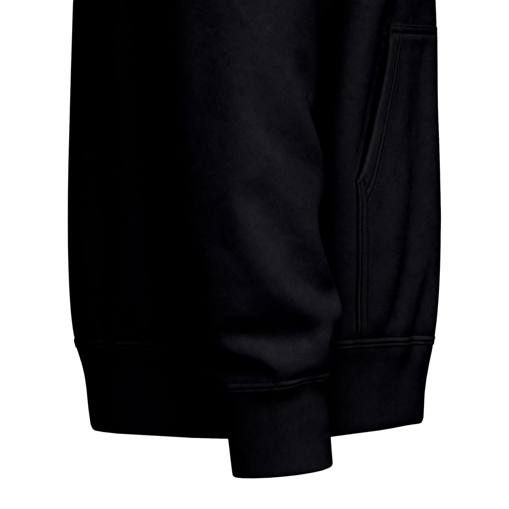 Winged Crown Zip Hoodie — Back Logo 'FCK R FTTY' Streetwear Jacket