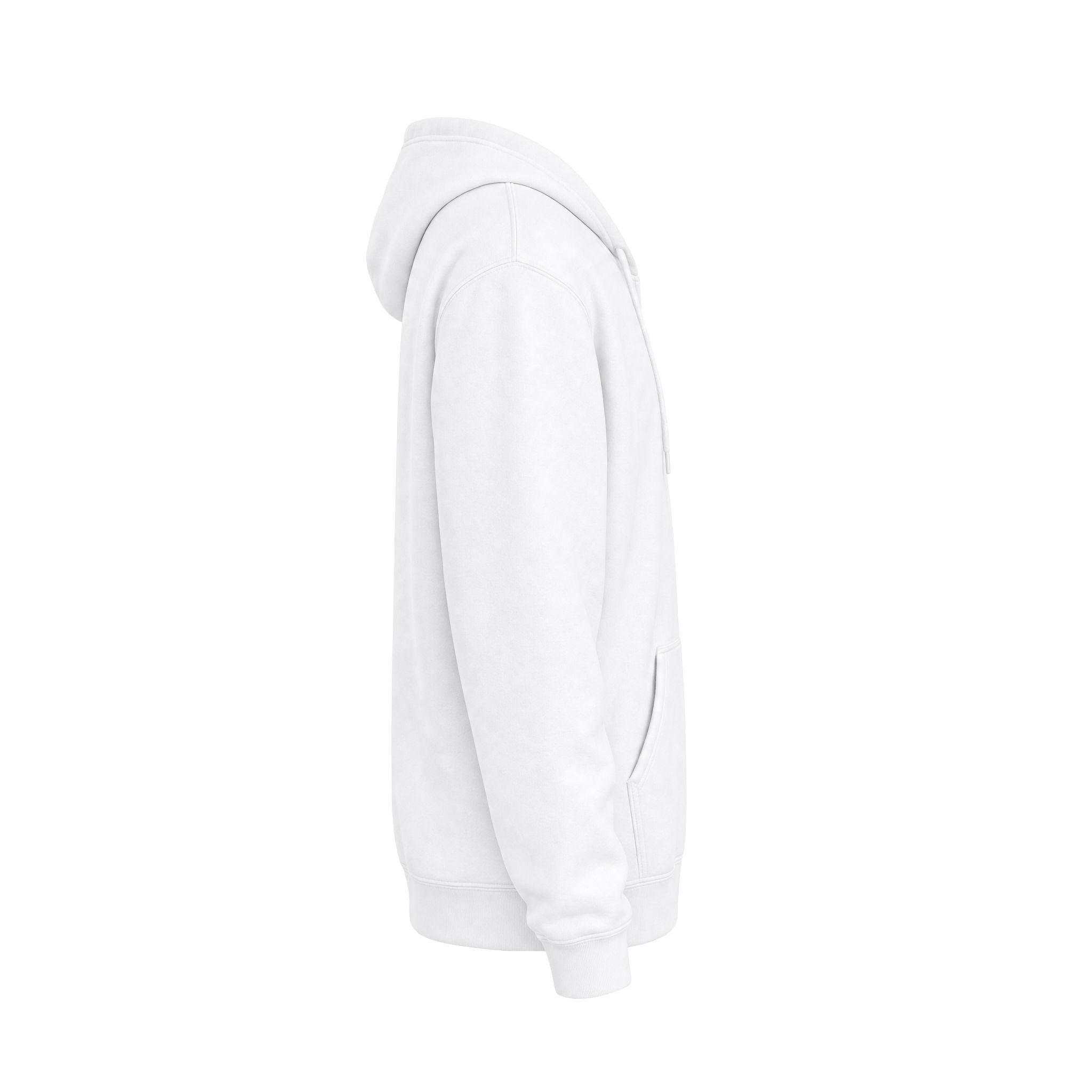 Hoodie — Elegant Monogram 'FF' Logo with 'Kevan Hagan' Script Back