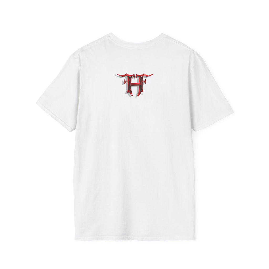 FF Logo Graphic T‑Shirt — 'Kevan Hagan' Signature Red Flame Design