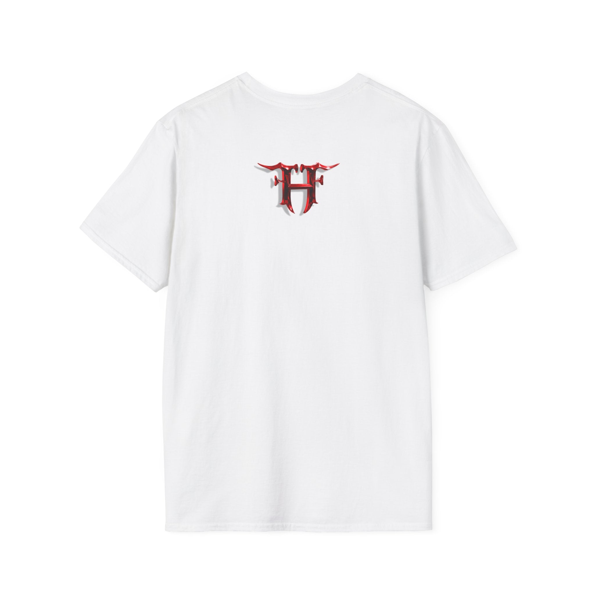 FF Logo Graphic T‑Shirt — 'Kevan Hagan' Signature Red Flame Design
