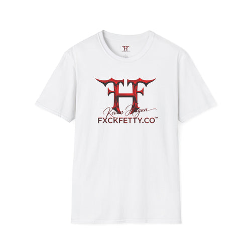 FF Logo Graphic T‑Shirt — 'Kevan Hagan' Signature Red Flame Design